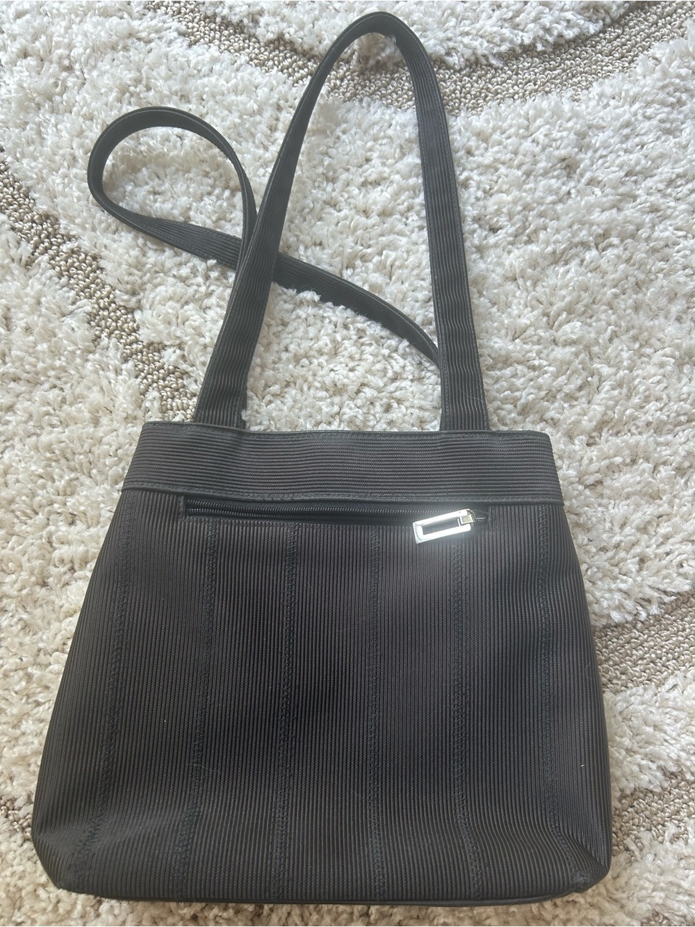 Jacqueline Ferrar black shoulder bag